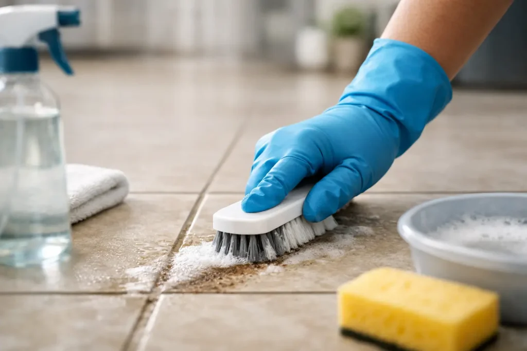 How to Clean Dirty Grout Lines Right