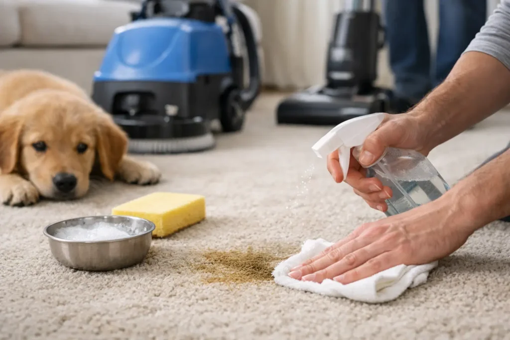 How to Clean Pet Urine Carpet Right