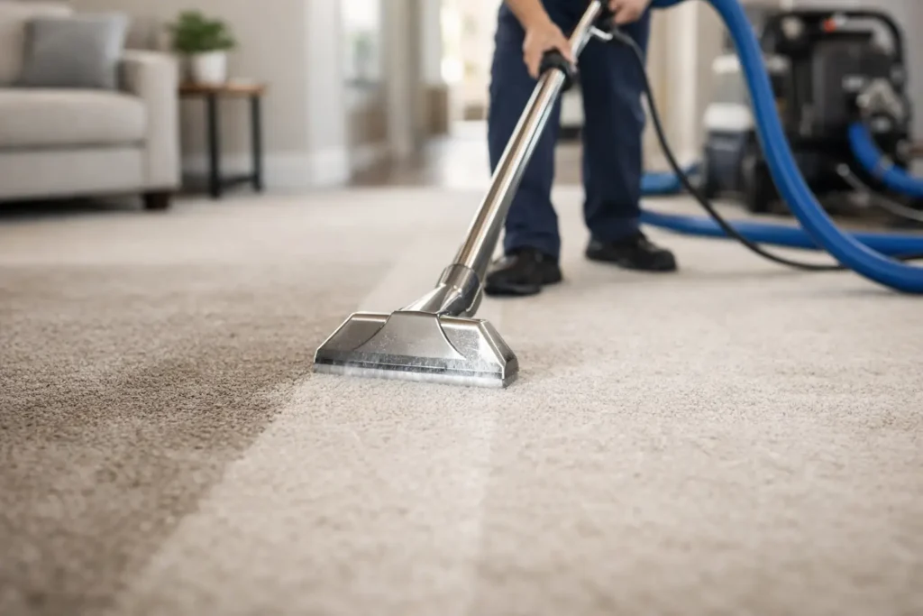 Traffic Lane Carpet Cleaning That Lasts