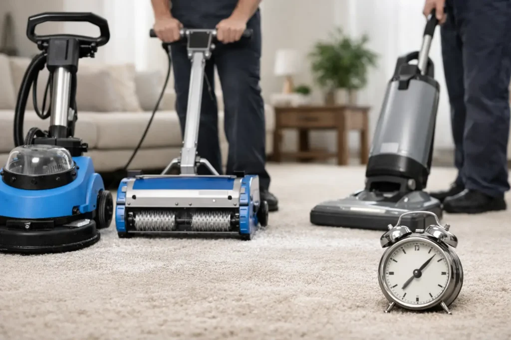Carpet Cleaning Drying Time Explained