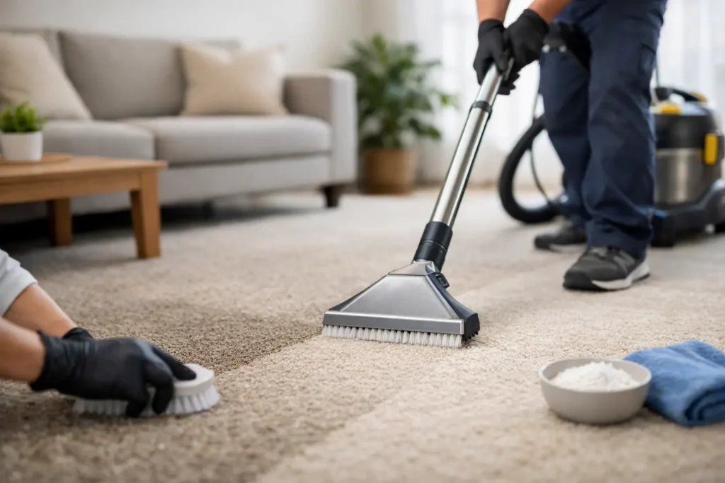 How to Clean High Traffic Carpet Right