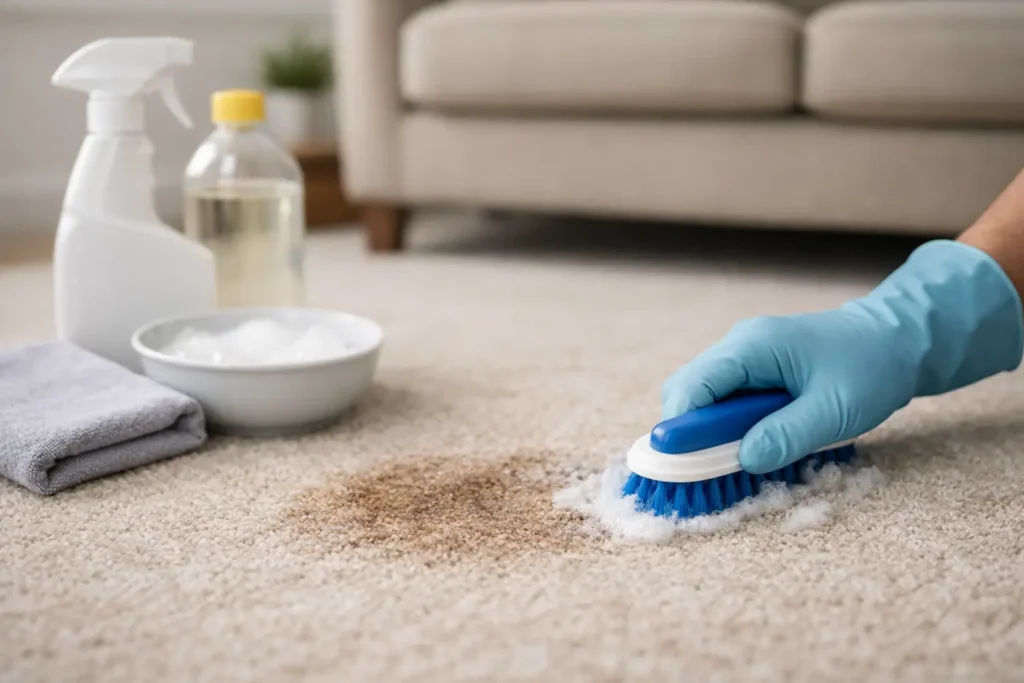 How to Remove Carpet Stains That Keep Coming Back