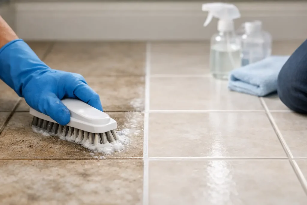 Tile Grout Cleaning That Actually Lasts