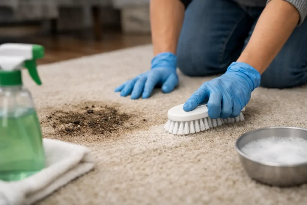 How to Remove Embedded Carpet Dirt