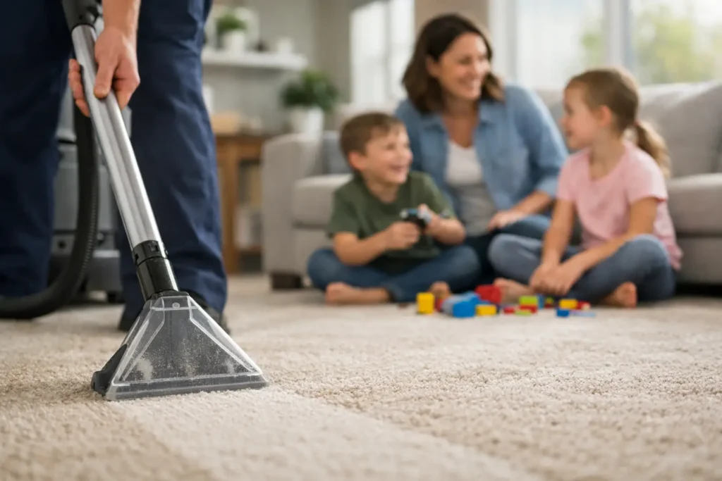 Burlington Carpet Cleaning for Busy Families