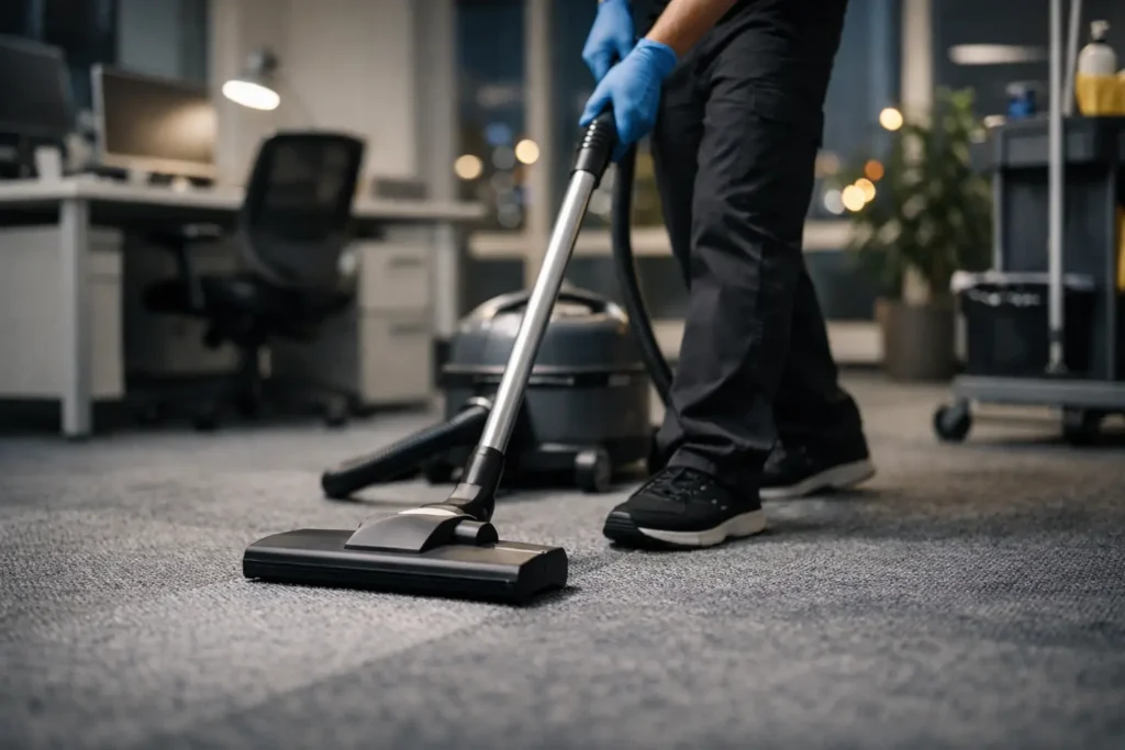 How to Clean Office Carpet Discreetly After Hours
