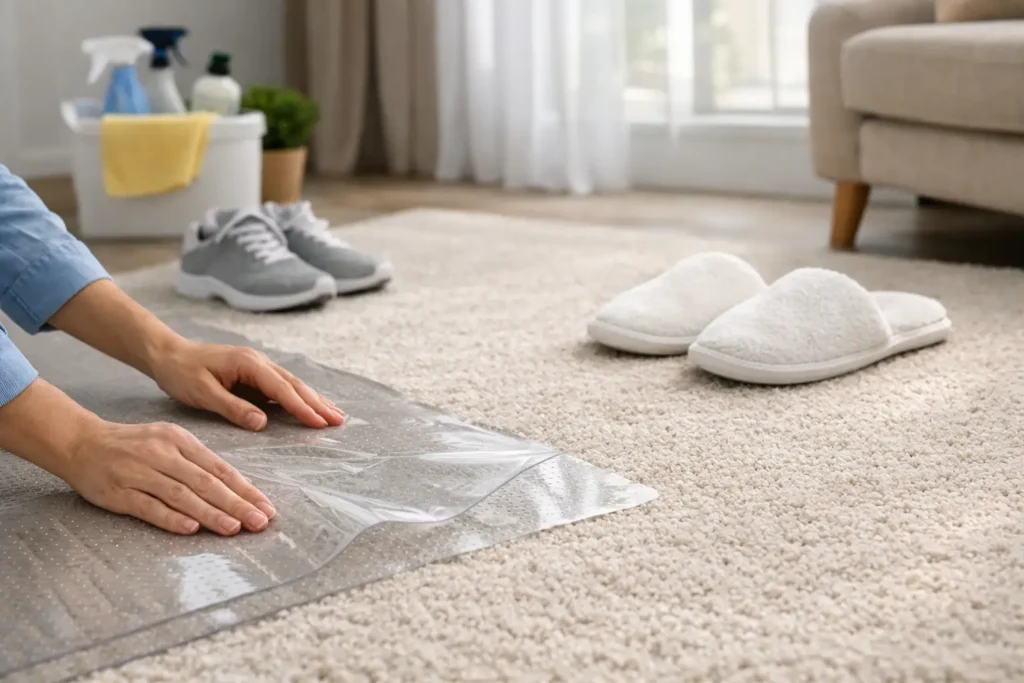 How to Protect Carpet After Cleaning at Home