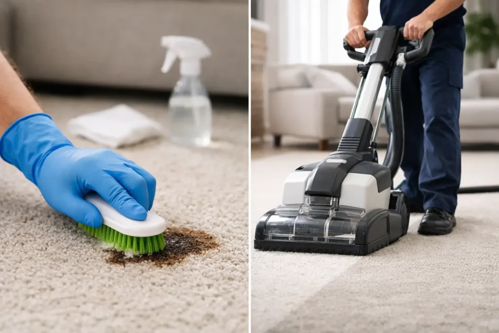 Spot Cleaning vs Full Carpet Cleaning: When to Choose