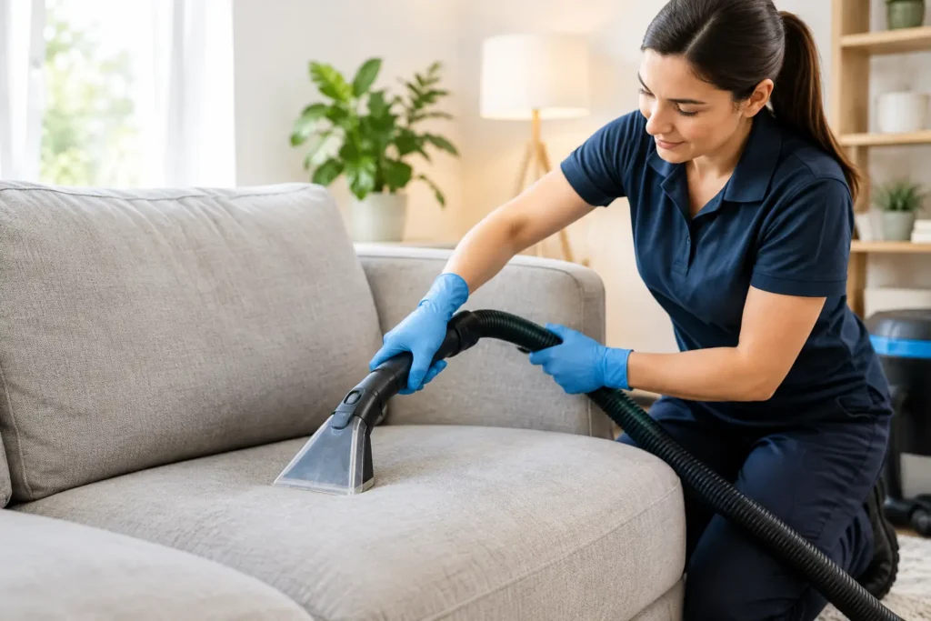 Is Upholstery Cleaning Safe Indoors? What Matters